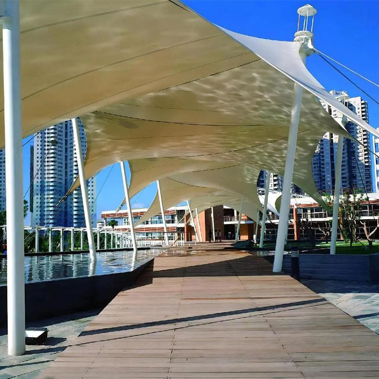 泰兴市膜结构景观棚