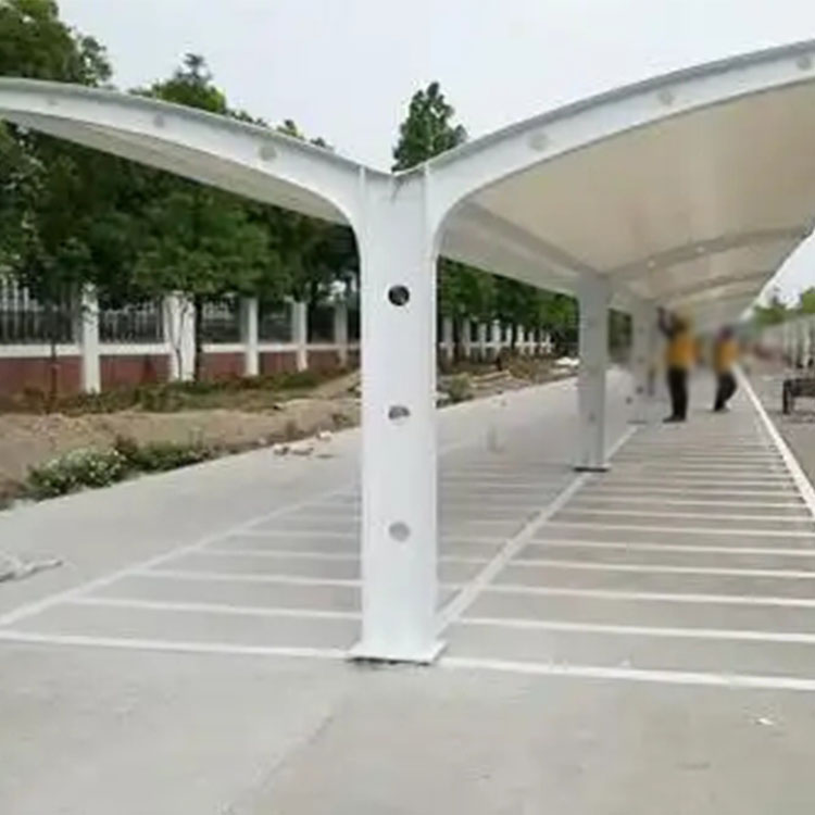 泰兴市膜结构电动车棚