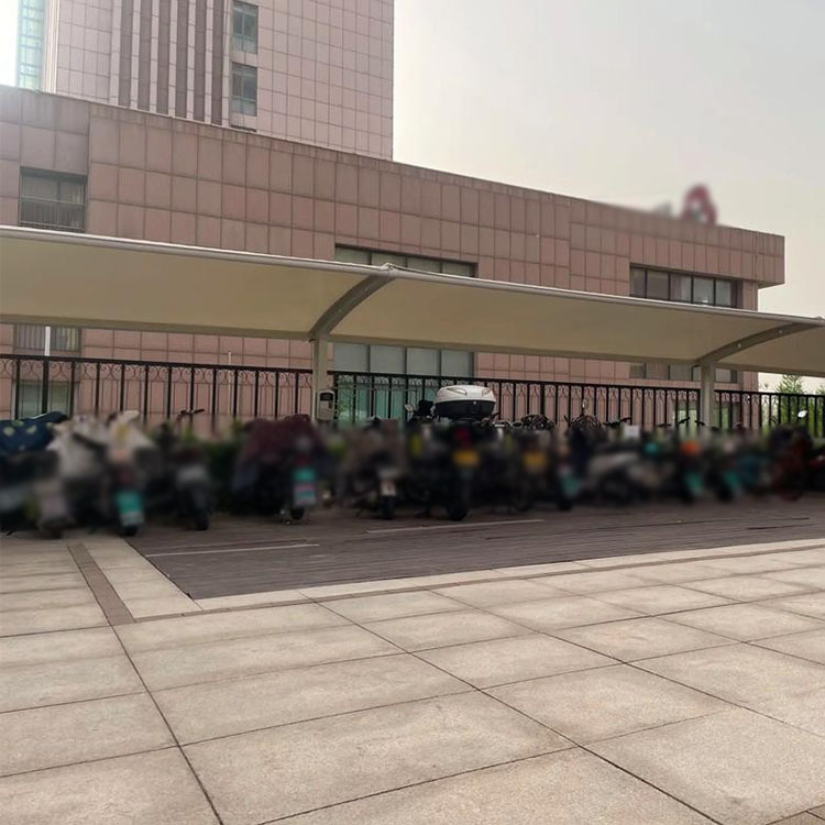 泰兴市膜结构电动车棚