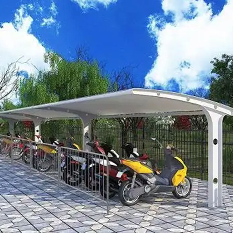 泰兴市膜结构电动车棚